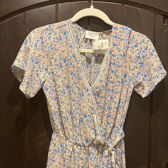 Floral Wrap Dress - Picture 2 of 3